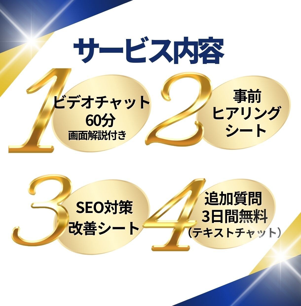 SEO内部施策×キーワード選定をサポートします キーワードで上位を目指しSEO認定コンサルが集中アドバイス！ イメージ7