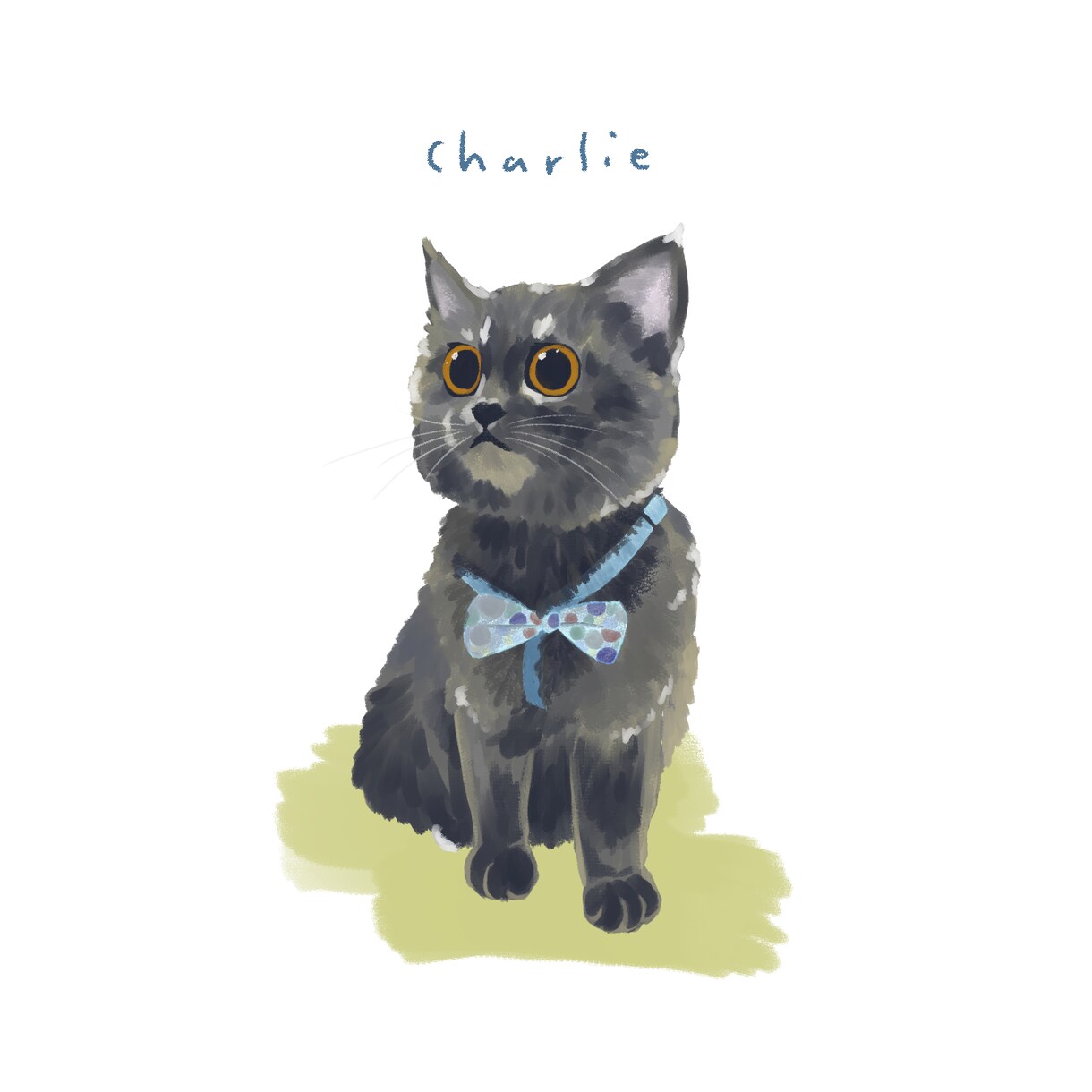 うちのこ（ペット）などの動物イラストを描きます シンプルでかわいい動物のイラストを描きます！！即納可！ イメージ1