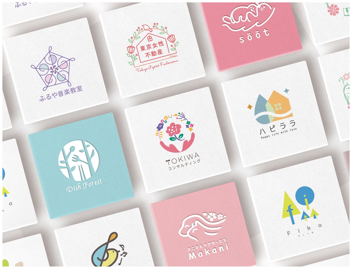 あなたに合う、永く親しまれるロゴをおつくりします 人と人のコミュニケーションを大切に、デザインいたします。 イメージ1