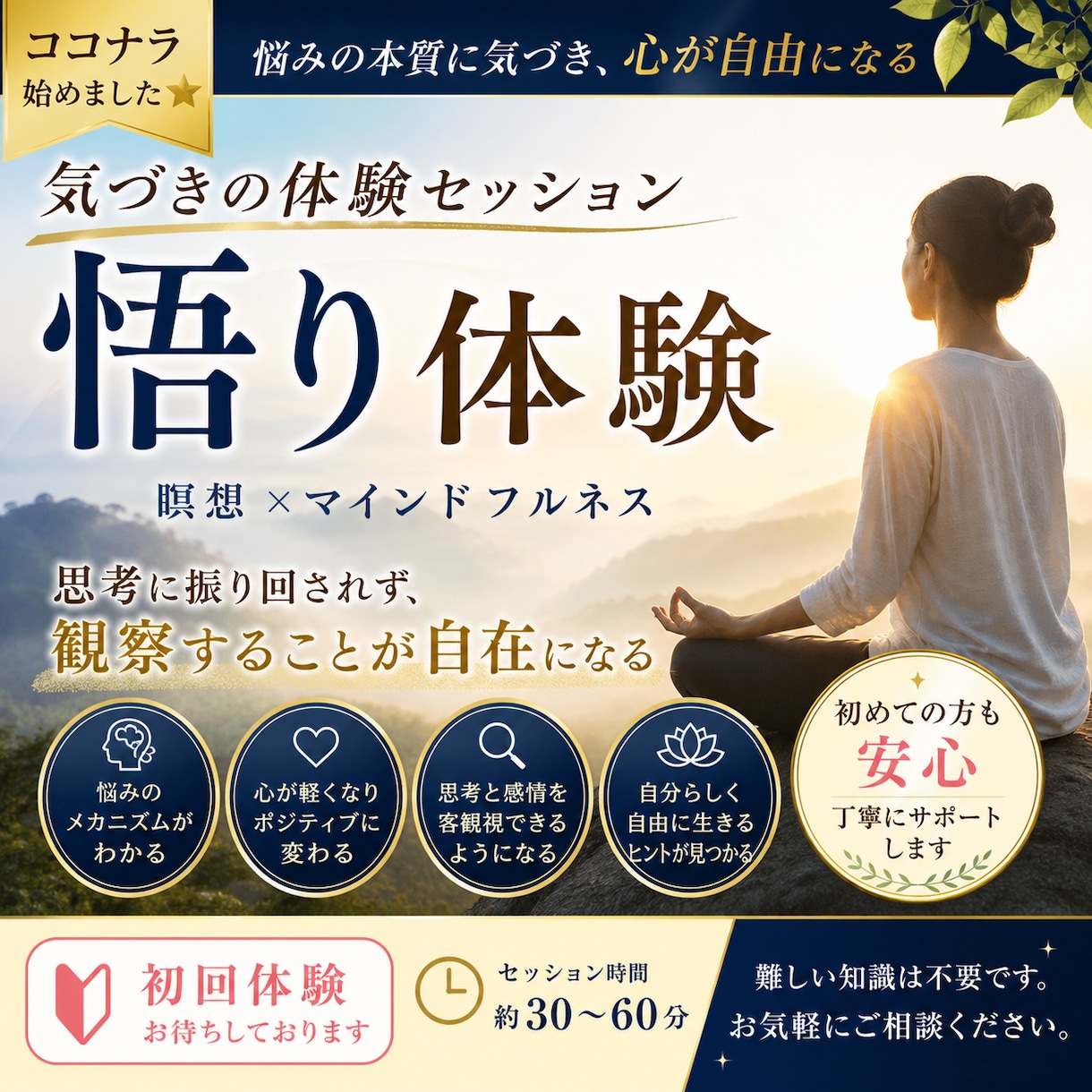 仏陀＝悟った人　悟りの体感共有いたします 悟りはお釈迦さまだけのものではなく誰もが悟ることができます。 イメージ1
