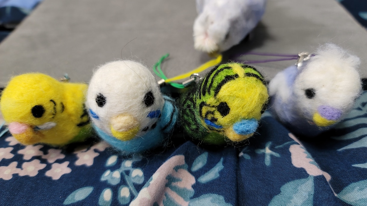 あなたの鳥さんをマスコットにします 羊毛フェルトのミニ鳥さんをオーダーメイド イメージ2