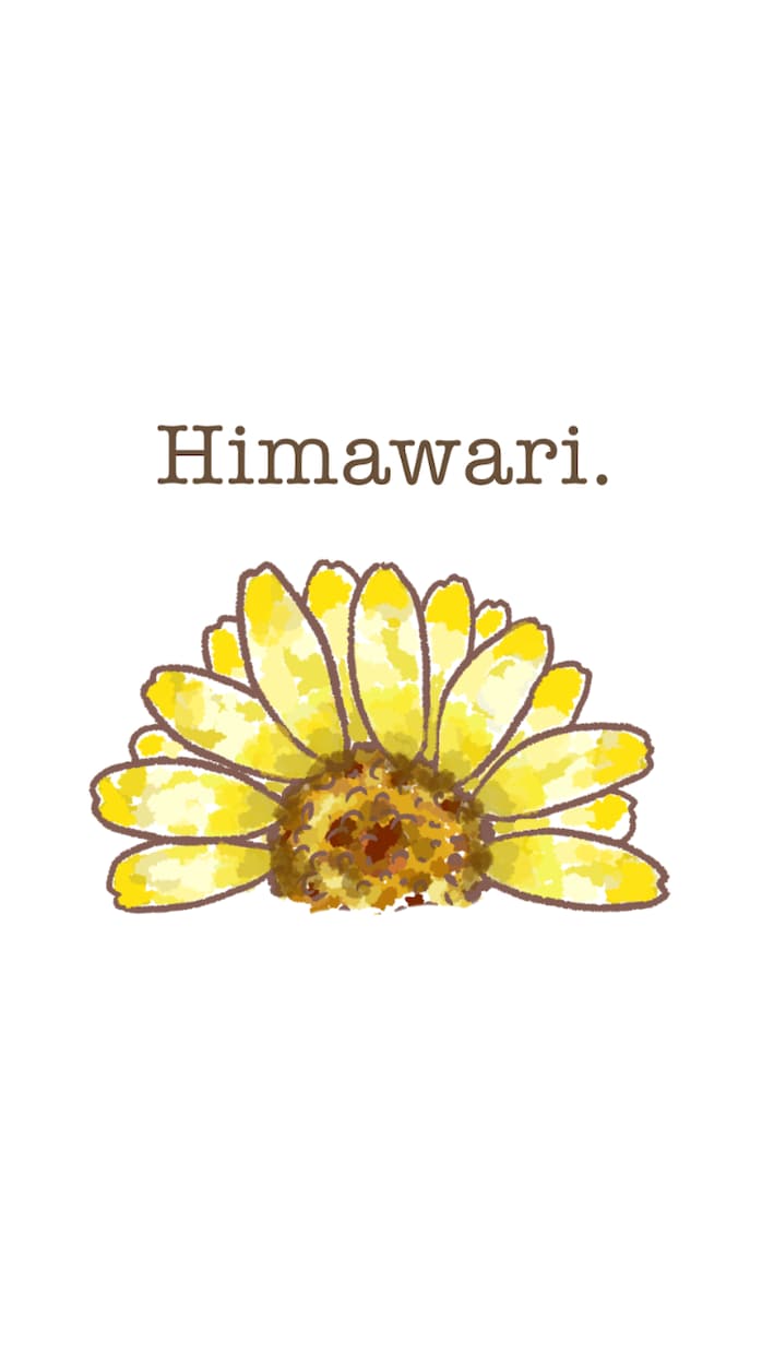 デザイン科卒業生がお花のイラスト描きます 好きなお花のイラストを描きます イメージ3