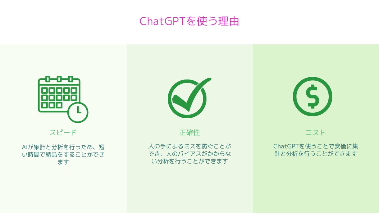 自由回答のアンケート結果を分析します データはあるけどまとめるのが大変！というお悩みを解決します イメージ2