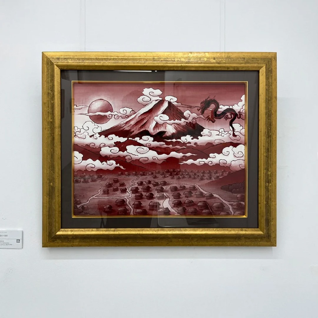 世界に一枚だけの、和風絵画をお届けします 完全一点物｜制作風景をYouTubeで公開希望の方も歓迎！ イメージ5