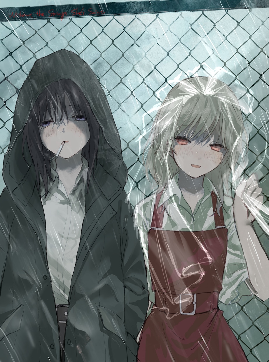 少年・少女のイラストを描きます 儚く鬱くしい思春期のイメージイラスト イメージ3