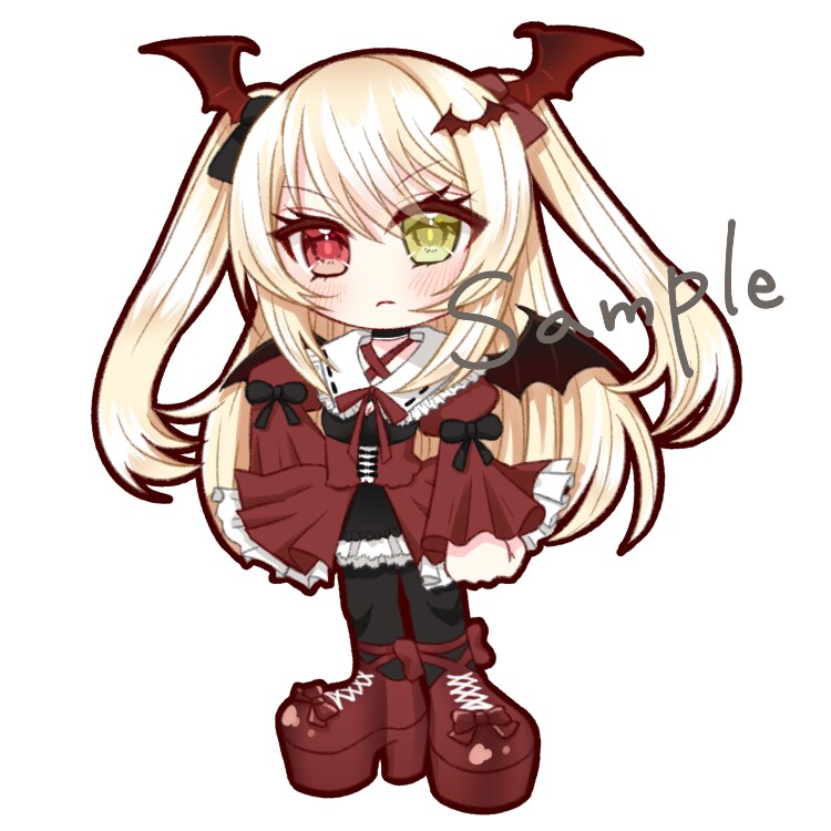 ふんわり可愛いミニキャラお描きします アイコン・グッズ・プレゼントにも！似顔絵も可能！ イメージ4