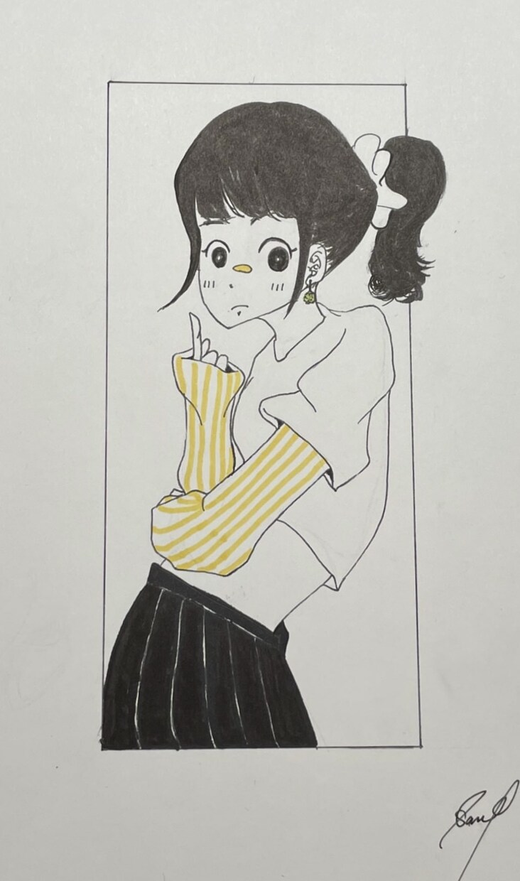 可愛い子を描きます かわいい女の子を描きます。男の子でも可です！ イメージ6