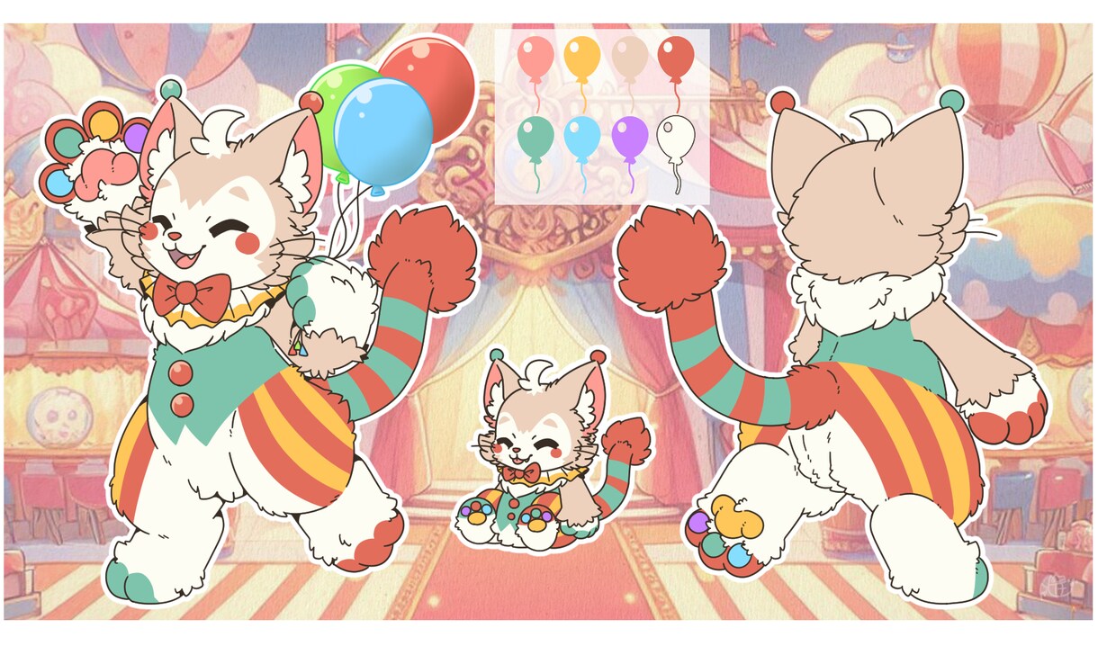 ケモノ系キャラクターのデザインを考えます あなただけのもふもふオリジナルケモノキャラクター爆誕！？ イメージ9