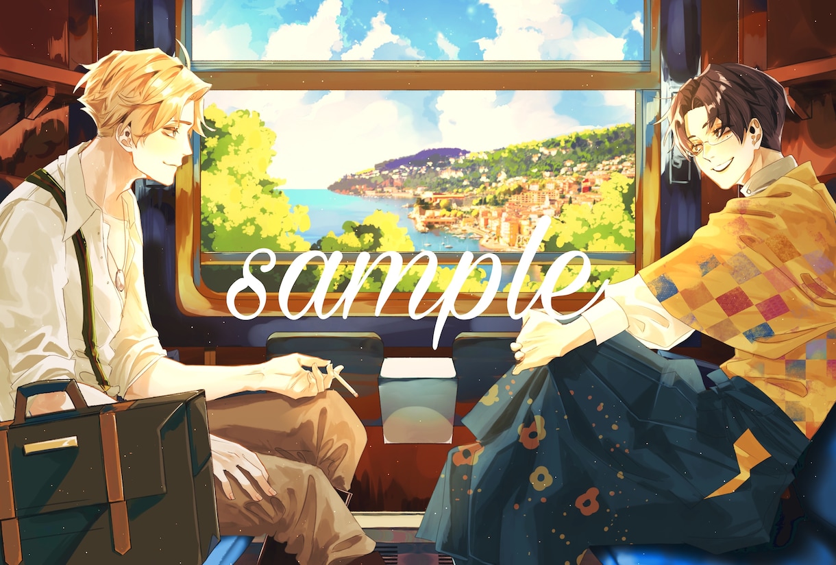 ご希望のイラストをお描きします 質感のある厚塗りで引き込まれるイラストを描きます イメージ3