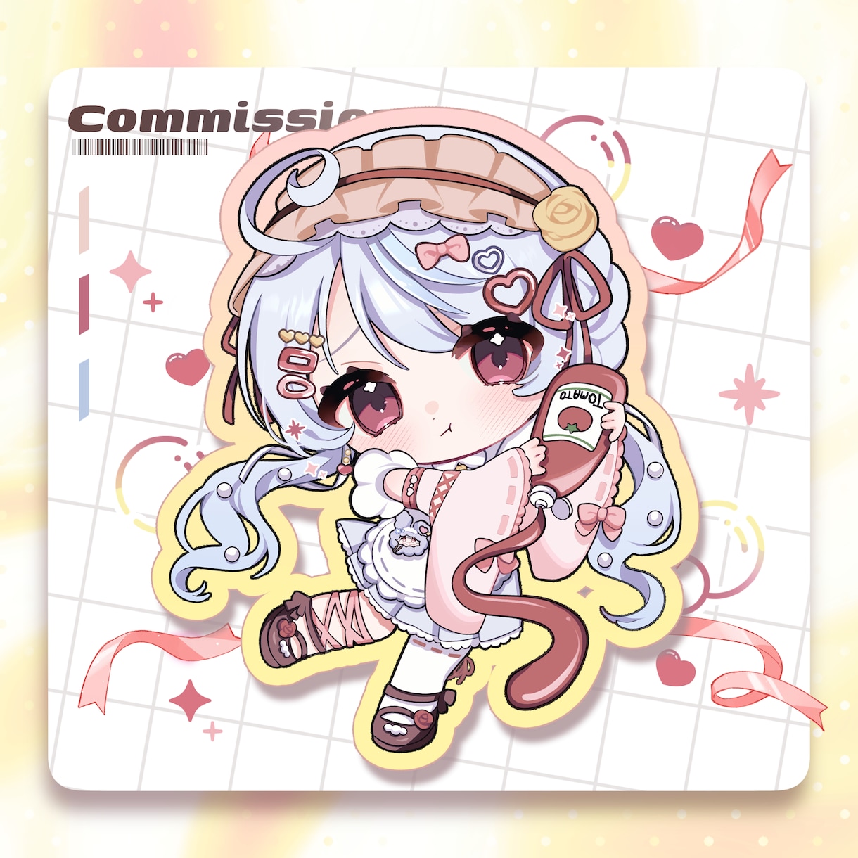 ちびキャラ/SDキャラ/ミニキャラ描きます 地雷系、ロリータ、和服等が得意です！ イメージ2