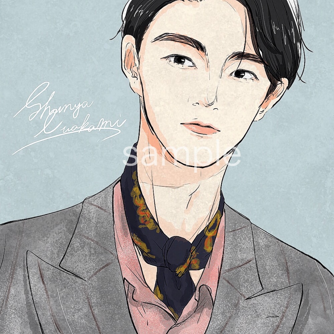 似顔絵アイコン描きます LINEやInstagram等SNS等のアイコンにどうぞ！ イメージ2