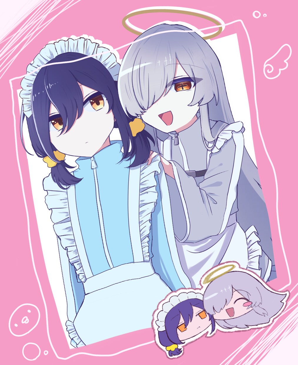 ポップで可愛いキャラクターイラストを制作します アイコンや個人鑑賞など、様々なシーンに活用可能です！ イメージ6