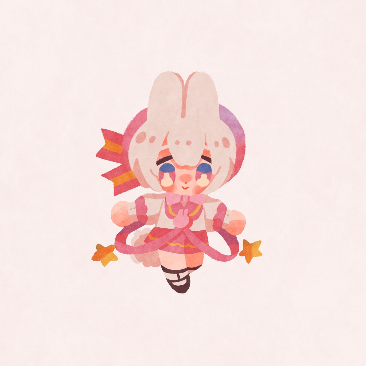 最短翌日！絵本のようなミニキャラ描きます Vtuber/歌い手/配信者向け！デフォルメでかわいい！ イメージ6