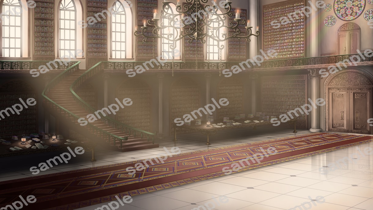 IRIAM用背景イラストを描きます IRIAMでファンタジーオリジナル背景を イメージ5