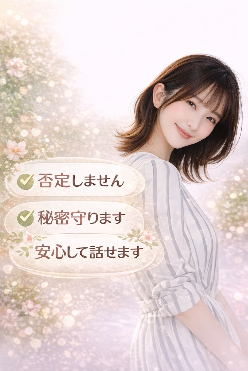 誰にも言えない恋愛・人間関係の悩み全部受け止めます 夜になると、彼のことで頭がいっぱいになる　あなたへ イメージ4