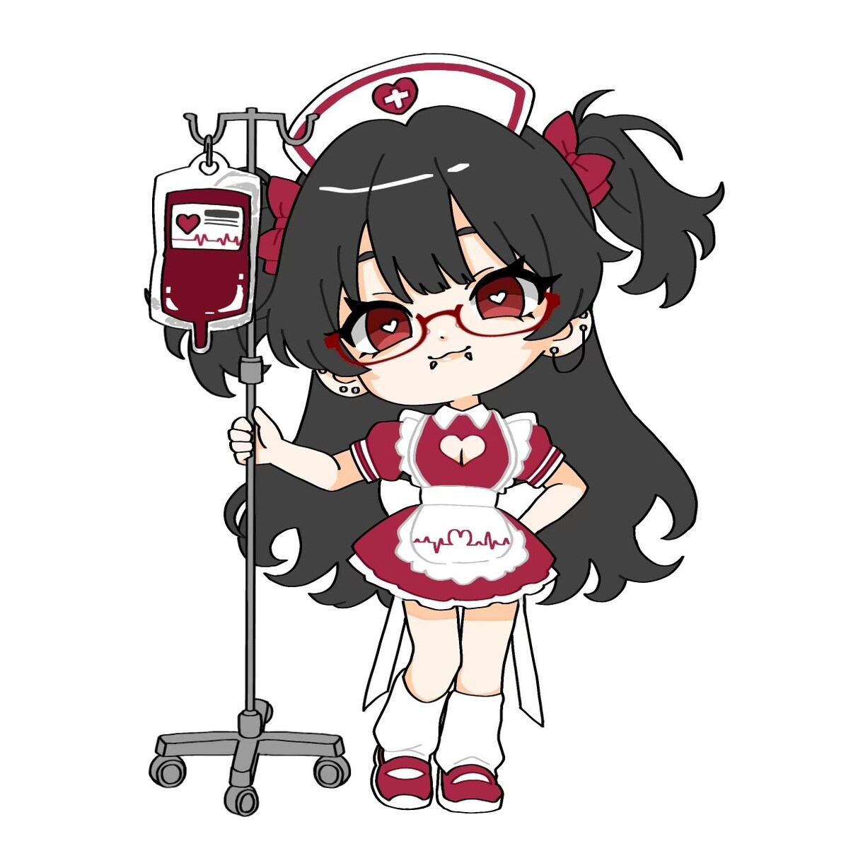 簡単ミニキャラ描きます ミニキャライラスト♡配信、アイコンなどに°・*:.。.☆ イメージ3