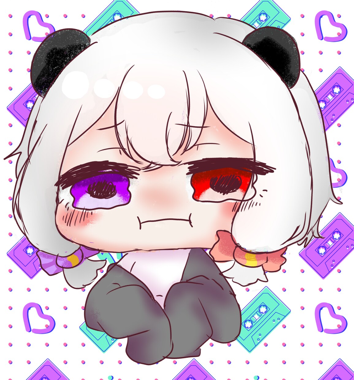 イラスト作成いたします 可愛らしい絵柄でキラキラした目がチャームポイントにです！ イメージ3