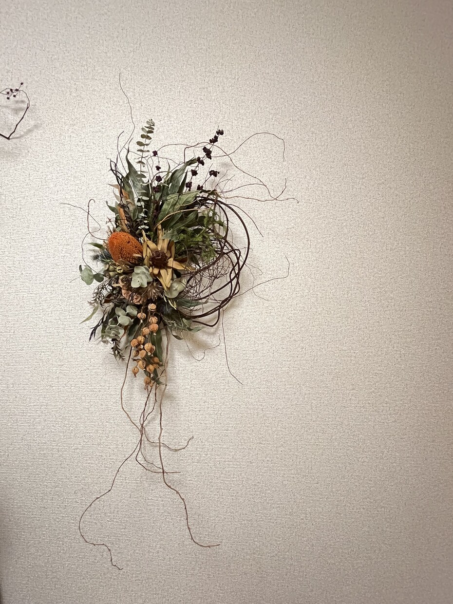 魅力的なドライフラワー作品をお作り致します 女性が作る繊細でハイセンスなドライフラワー作品です！ イメージ1