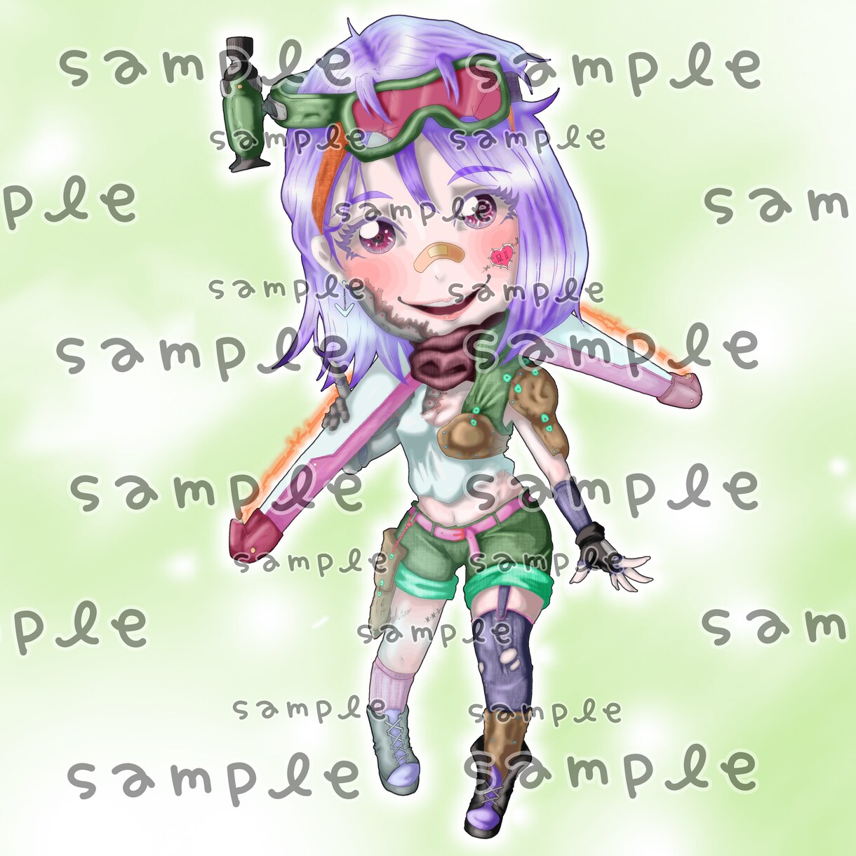 あなただけのオリジナルキャラクター作成します 2〜3等身のちびキャラを、他にはないタッチで！ イメージ3