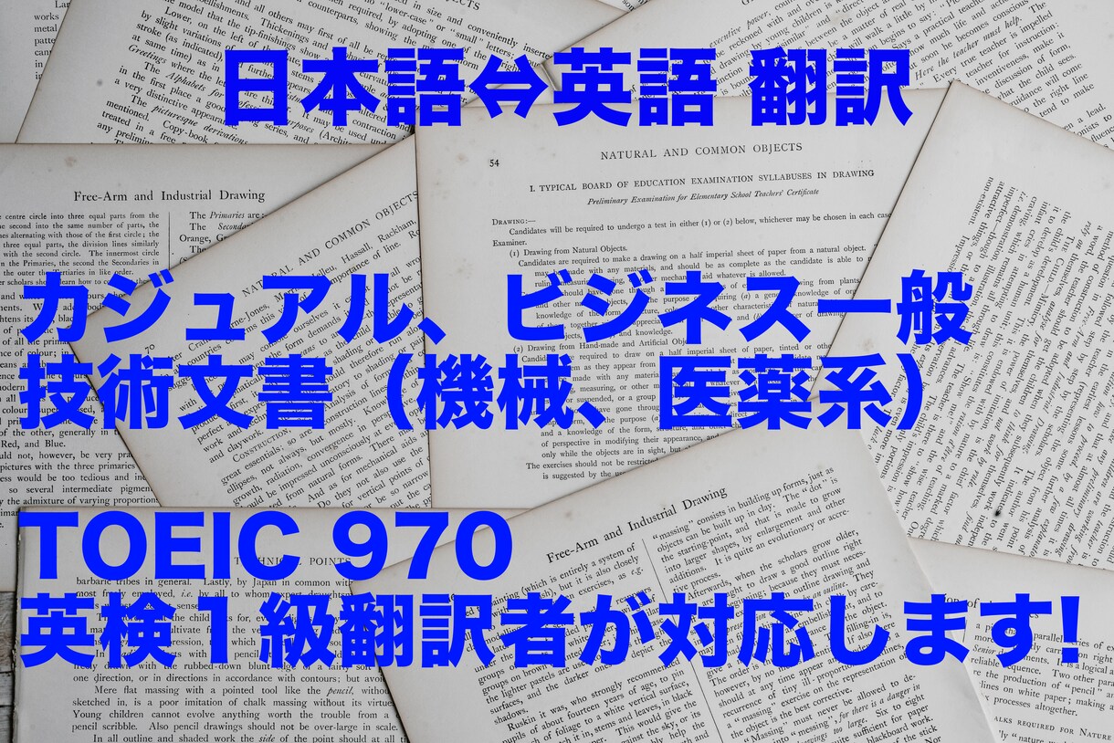 日⇔英 外資系商社出身現役海外営業が翻訳いたします カジュアルなものからビジネスな内容まで対応します！ イメージ1