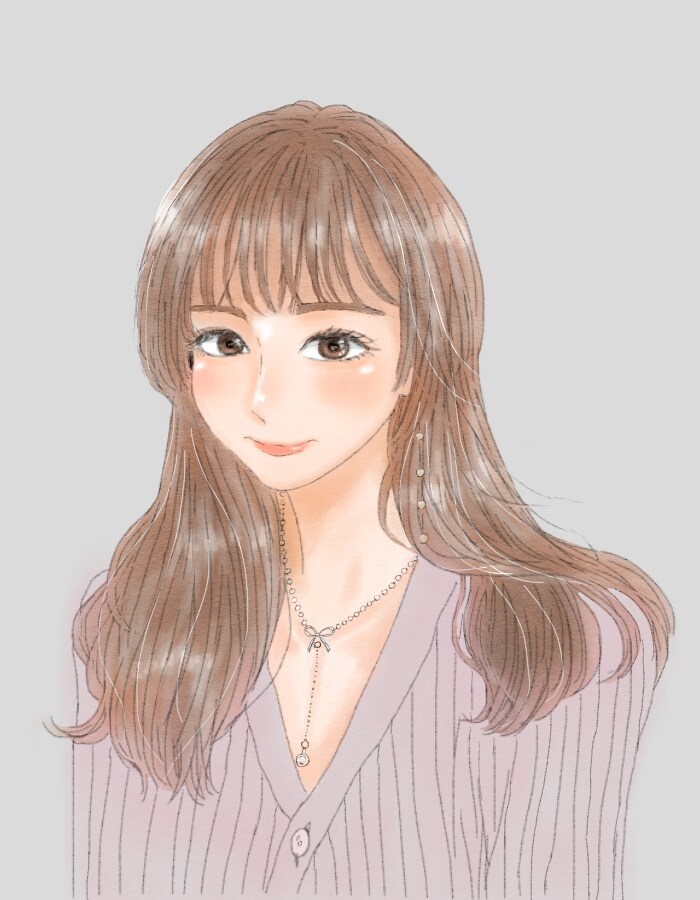 色塗りしっかりめの似顔絵イラスト描きます 〜色塗りしっかりめの似顔絵イラスト〜 イメージ1