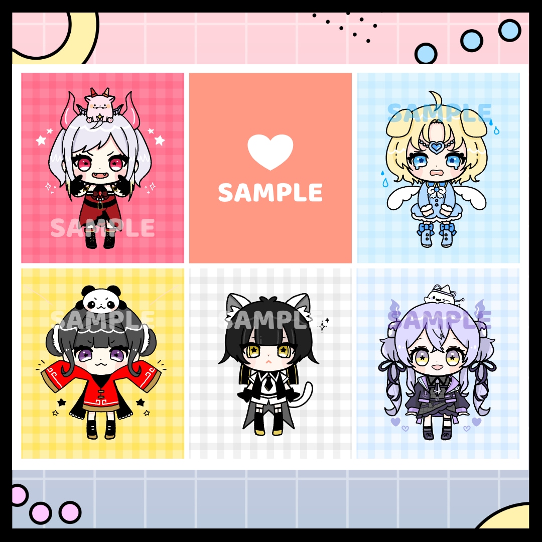 商用OK！SDキャライラスト制作します スピード重視で制作させていただくプランです イメージ2