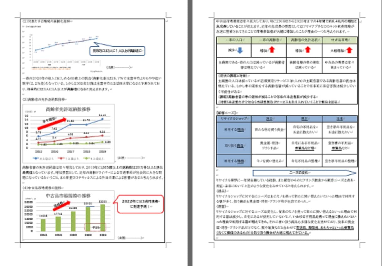 リサイクルショップ★持続化補助金書類をお譲りします 採択済み事業計画書を【テンプレート】としても利用できます！ イメージ3