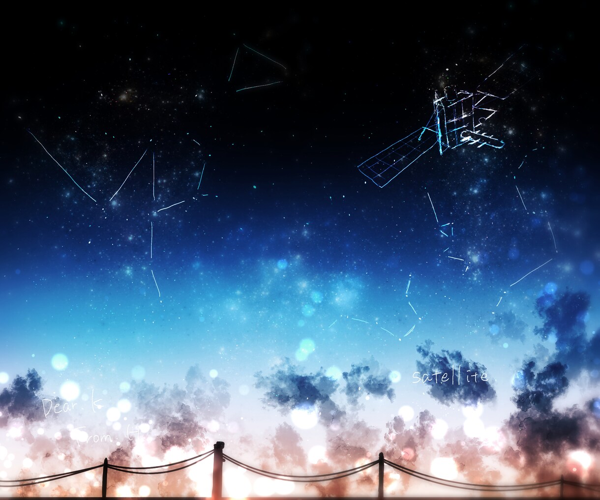 星空のヘッダー・かわいい生き物のアイコン描きます 星空ヘッダーとなぞのかわいい生き物アイコンでスターを目指せ！ イメージ2