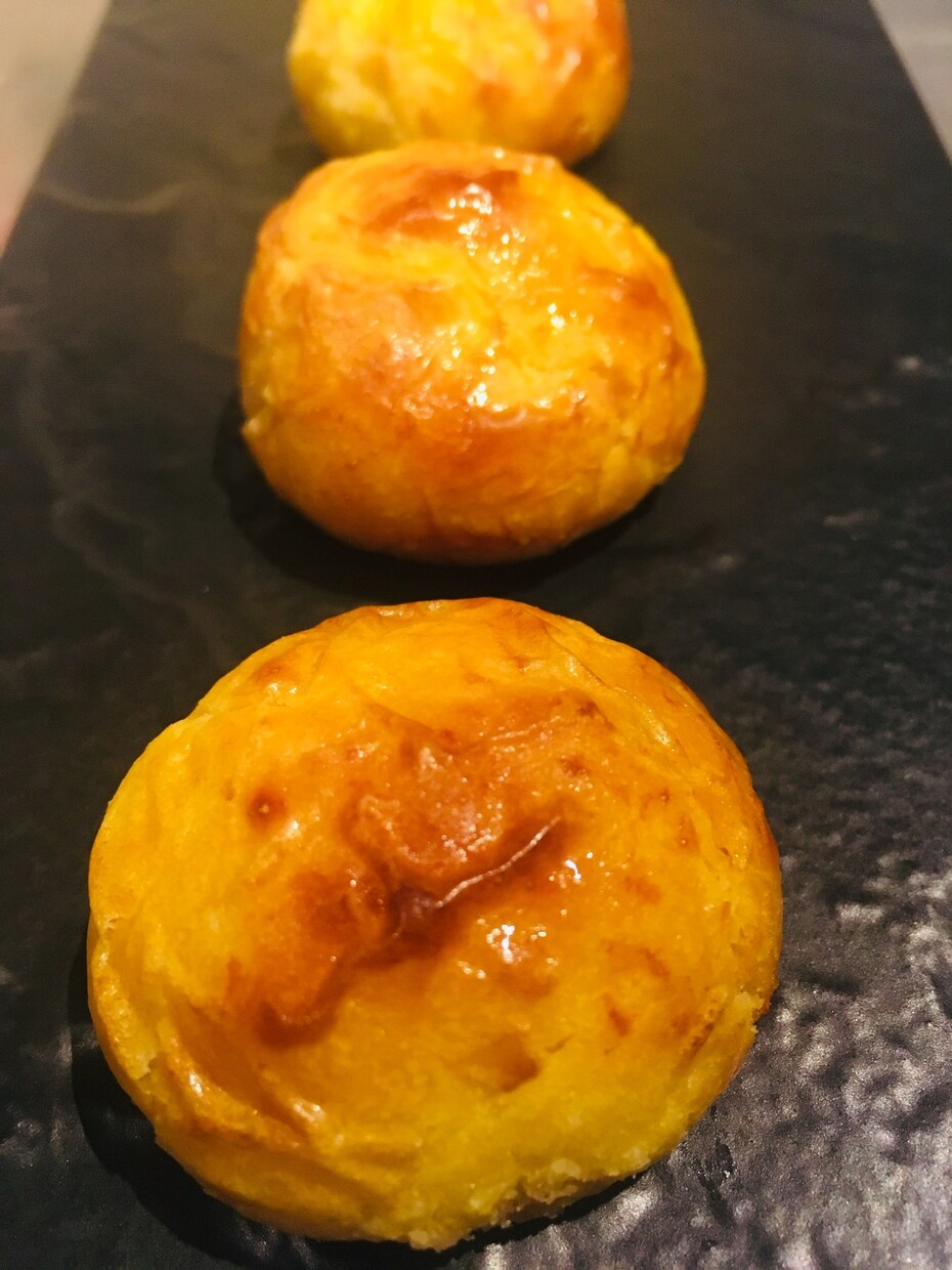 ホクホクで美味しいスイートポテトのレシピ教えます 秋ですね〰︎今日から貴方も焼き芋屋さん イメージ1