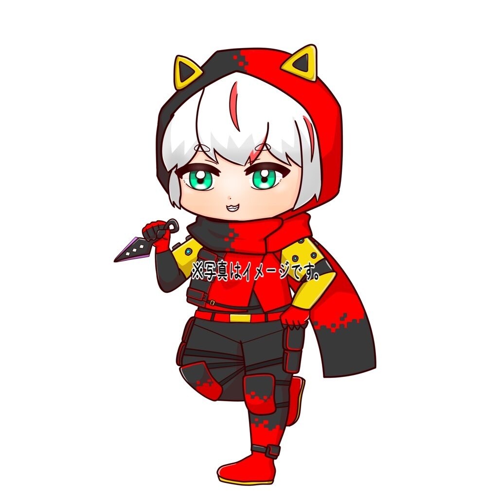 格安で立ち絵やサムネイル制作します IRIAMで使える立ち絵や1枚絵etc イメージ3