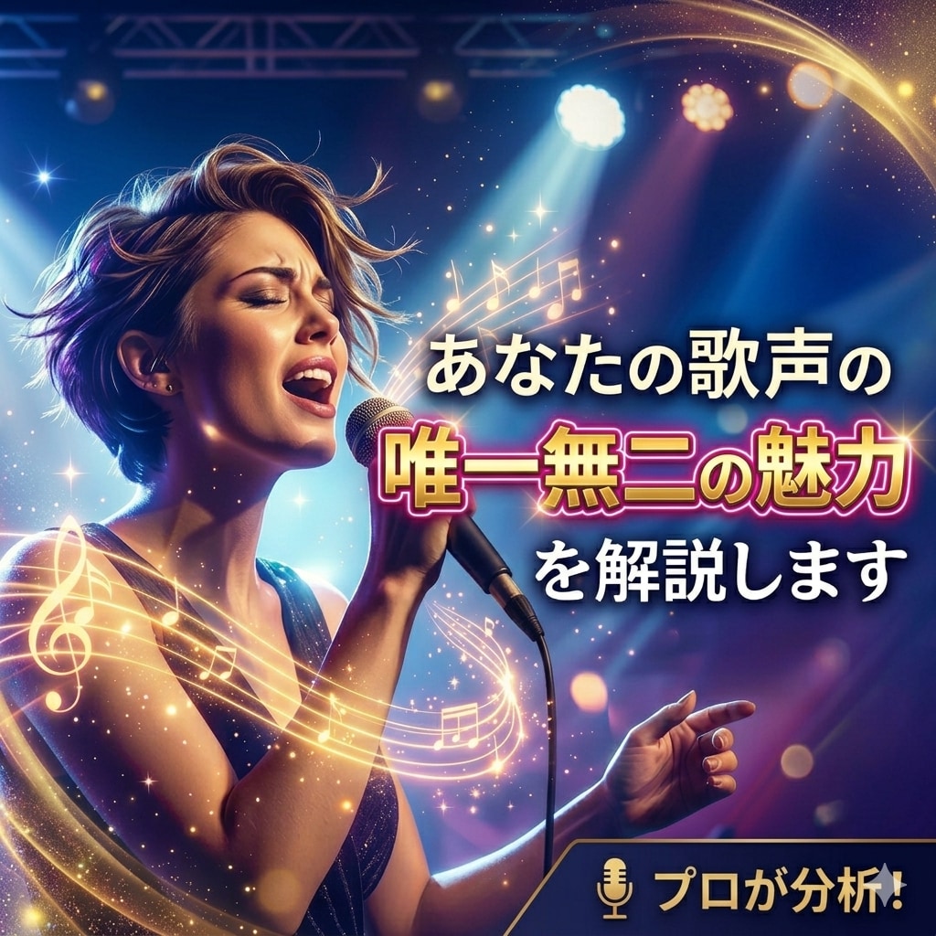 あなたの歌声の唯一無二の魅力を解説します 自分の声をどれくらい理解していますか？ イメージ1