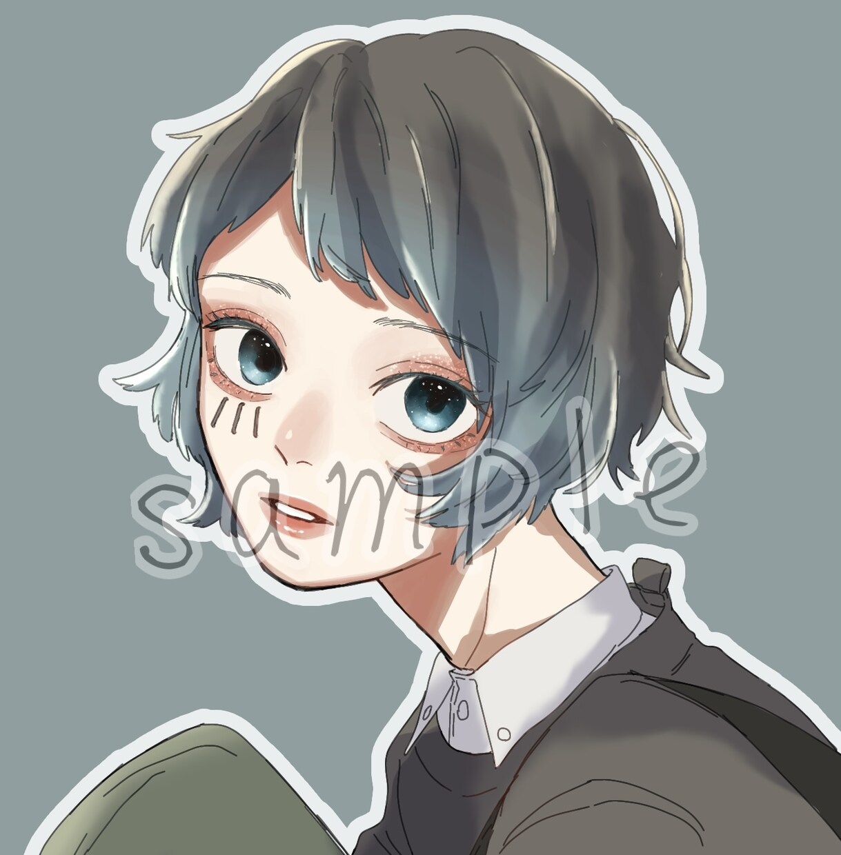 1枚絵、アイコン等のイラスト描きます 雰囲気ある絵を短期間で描きます！ イメージ1