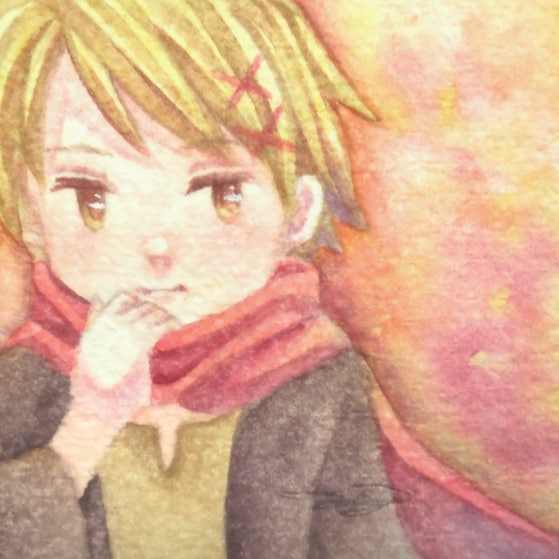 水彩色鉛筆で“ミニ原画”を描きます 絵本のような温かく優しい絵が得意です！ イメージ2