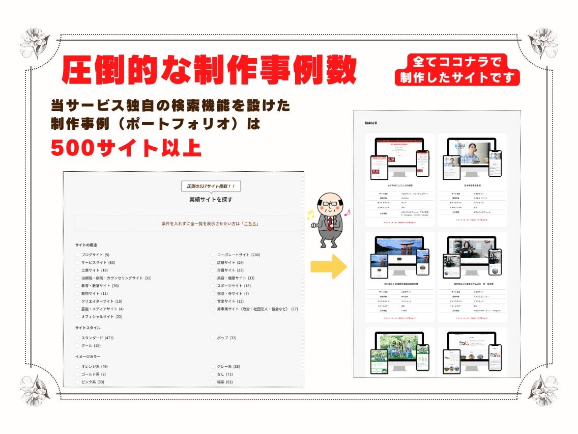 3冠達成！ワードプレスでホームページを制作します WEB制作＆デザイン部門1位（販売数・評価数・お気に入り数） イメージ5