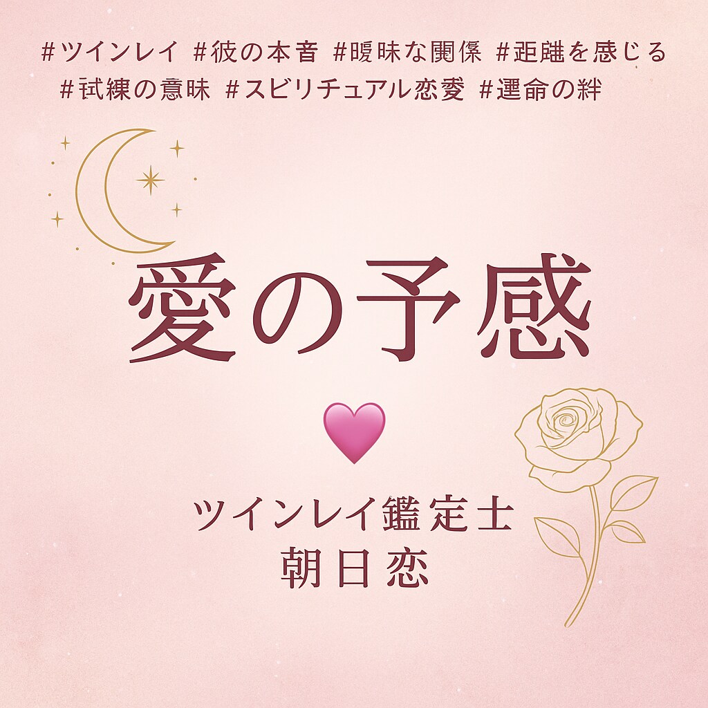 ツインレイ【永遠縁結び】恋愛成就ご祈祷します ツインレイ統合・ツインレイ復縁・ツインレイ魂結びご祈祷します イメージ3