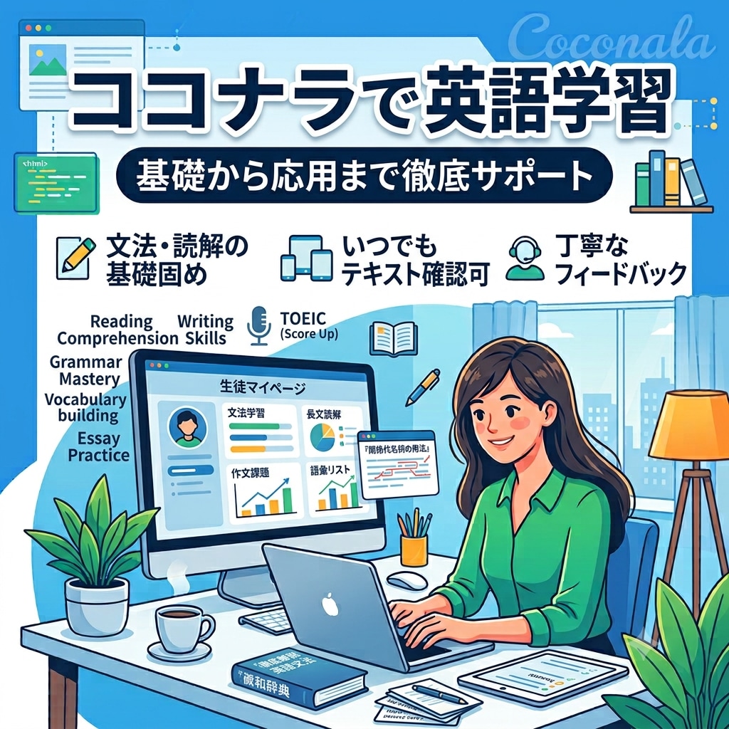 苦手な英語を現役講師が楽しく優しく教えます 定期テスト・英検対策に！あなた専用の個別英語指導です イメージ1
