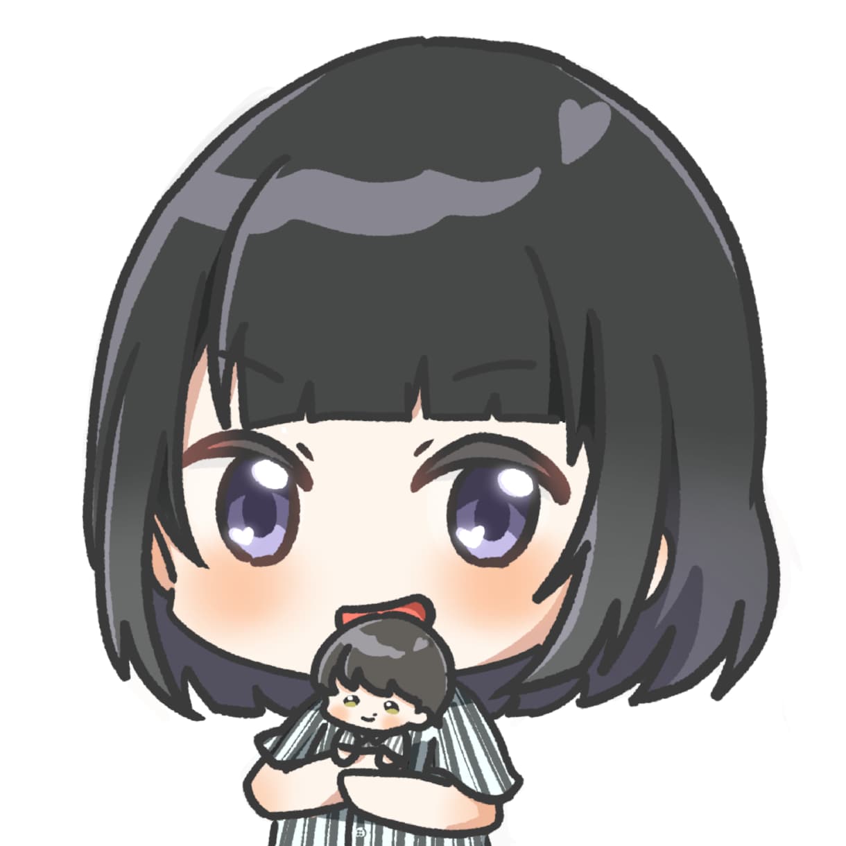 かわいいデフォルメイラスト描きます SNSアイコン、グッズ制作をお求めの方へ イメージ2