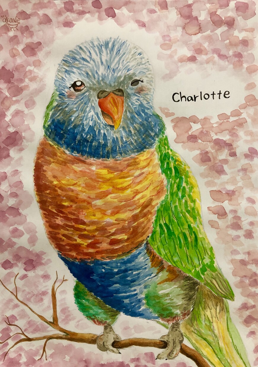 ペットの似顔絵描きます 水彩画の柔らかいタッチで仕上げます イメージ4