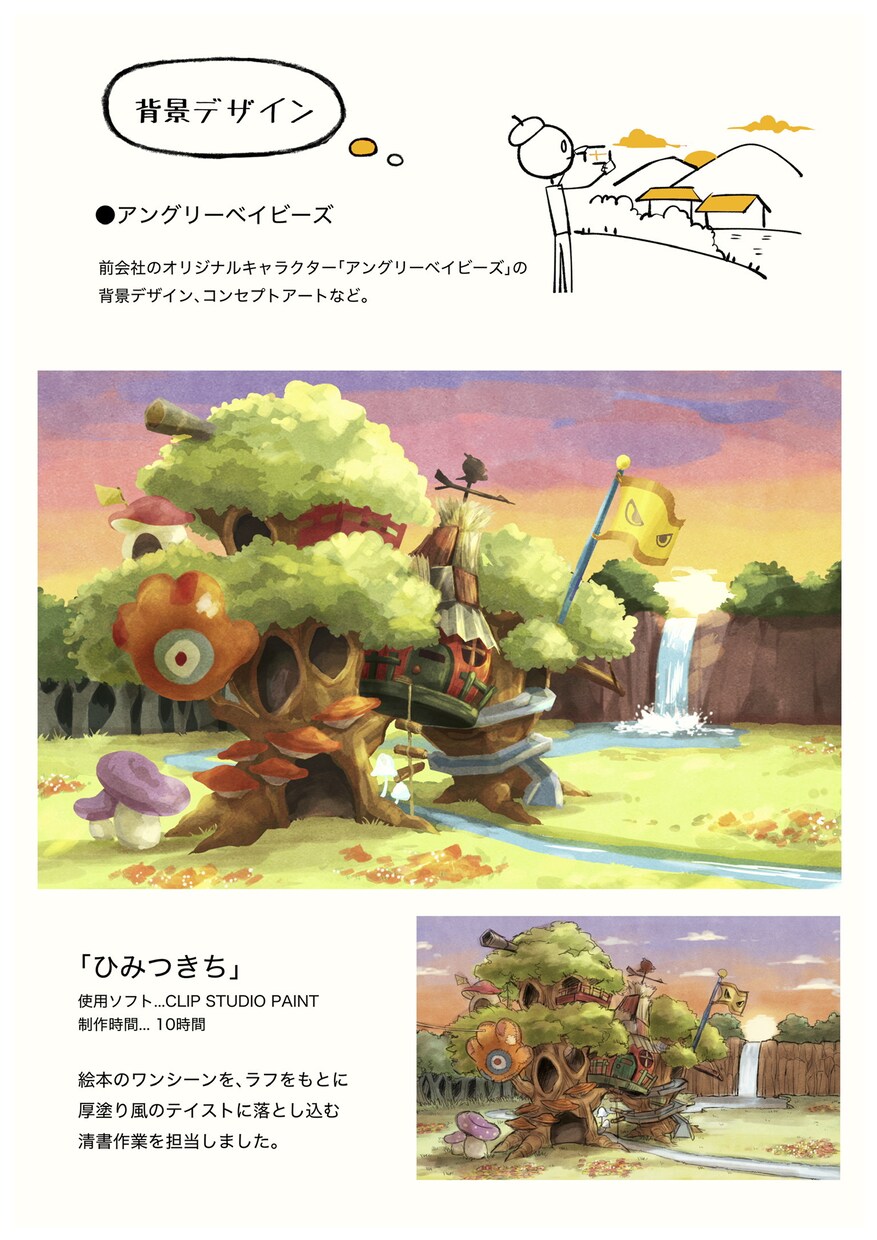 ファンタジー背景、コンセプトアート描きます ソーシャルゲーム会社での実績有ります。是非ご相談から！ イメージ8