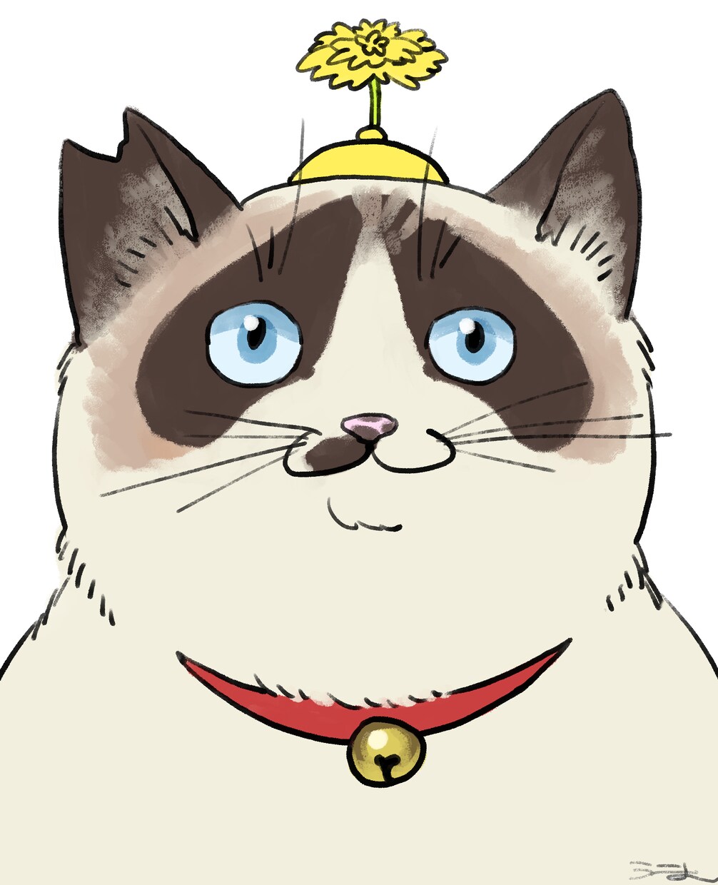 商用可◎グッズ◎ゆるい動物イラストお描きします ペットイラスト/アイコン/待受画面/お祝い/ギフト/思い出に イメージ8