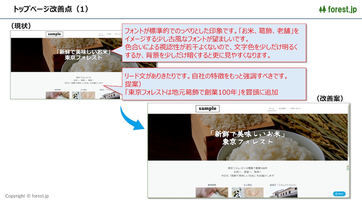 そのホームページ・Webサイト、改善提案します 誰にでも使いやすく、わかりやすく、伝わるホームページへ イメージ2
