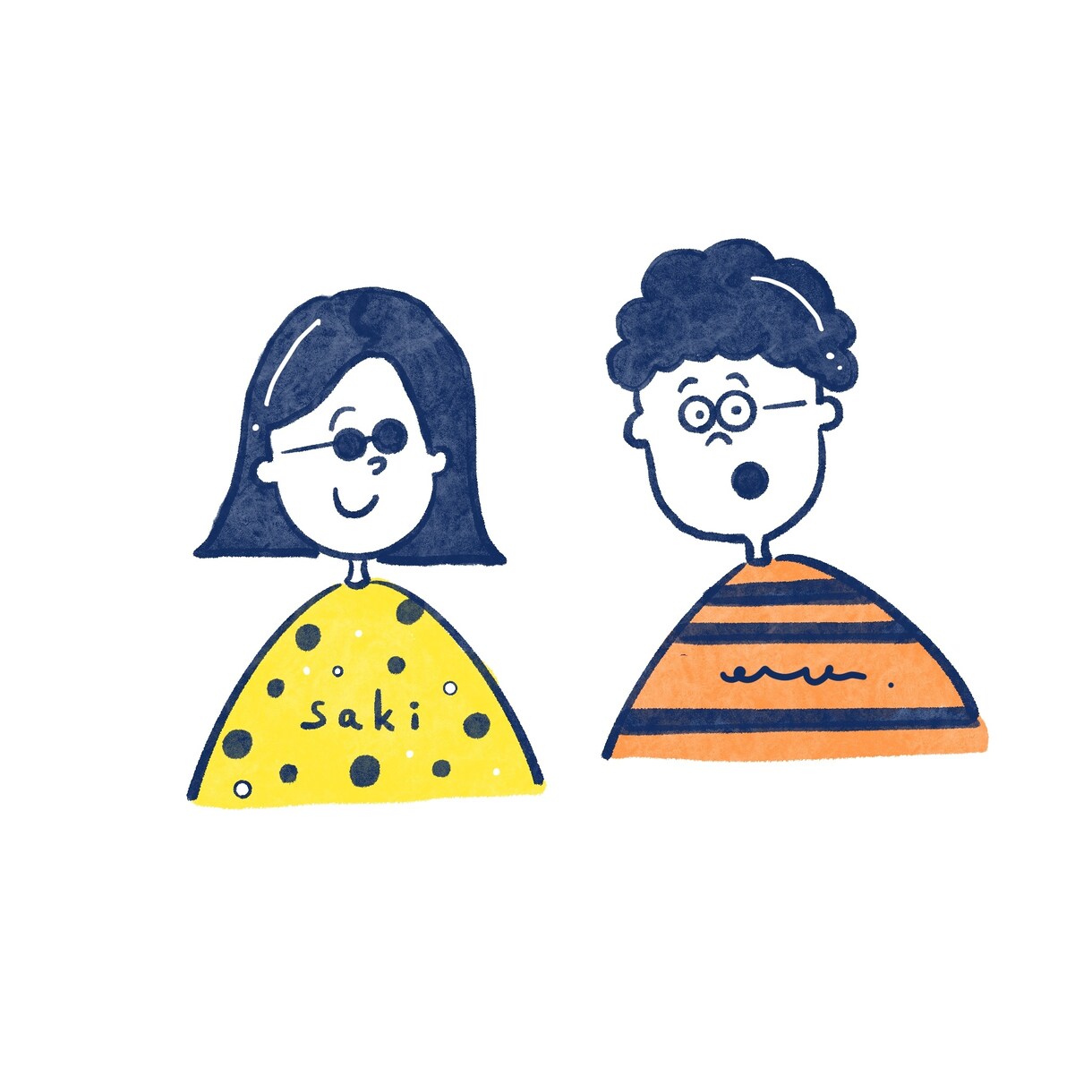 シンプルで、ゆるPOPなイラストをお描きします アイコンや挿絵など、使用用途をヒヤリングしながら描きます イメージ5