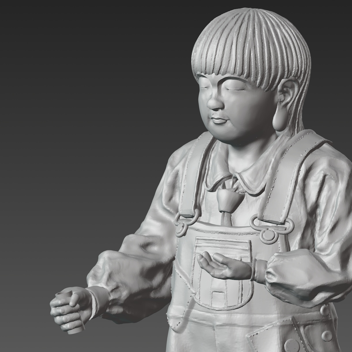 3DCGスカルプトによるモデルを制作します フィギュアやキーホルダー、アクセサリなどに活用できます！ イメージ2