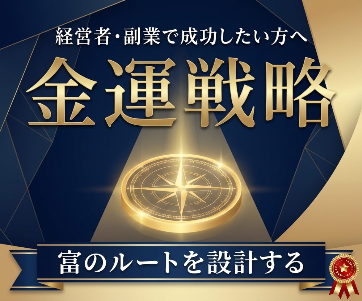 経営者・副業特化！富を引き寄せる金運上昇鑑定します 経営、副業に特化した金運上昇のための行動指針を提供します イメージ1