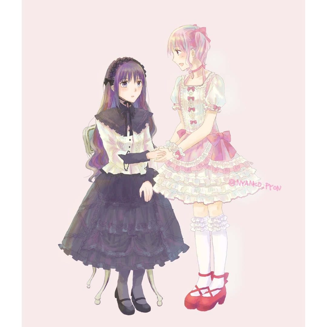 百合割！女性2人以上のイラスト描きます 女性2人以上のイラストを他出品サービスよりお得に描きます。 イメージ6