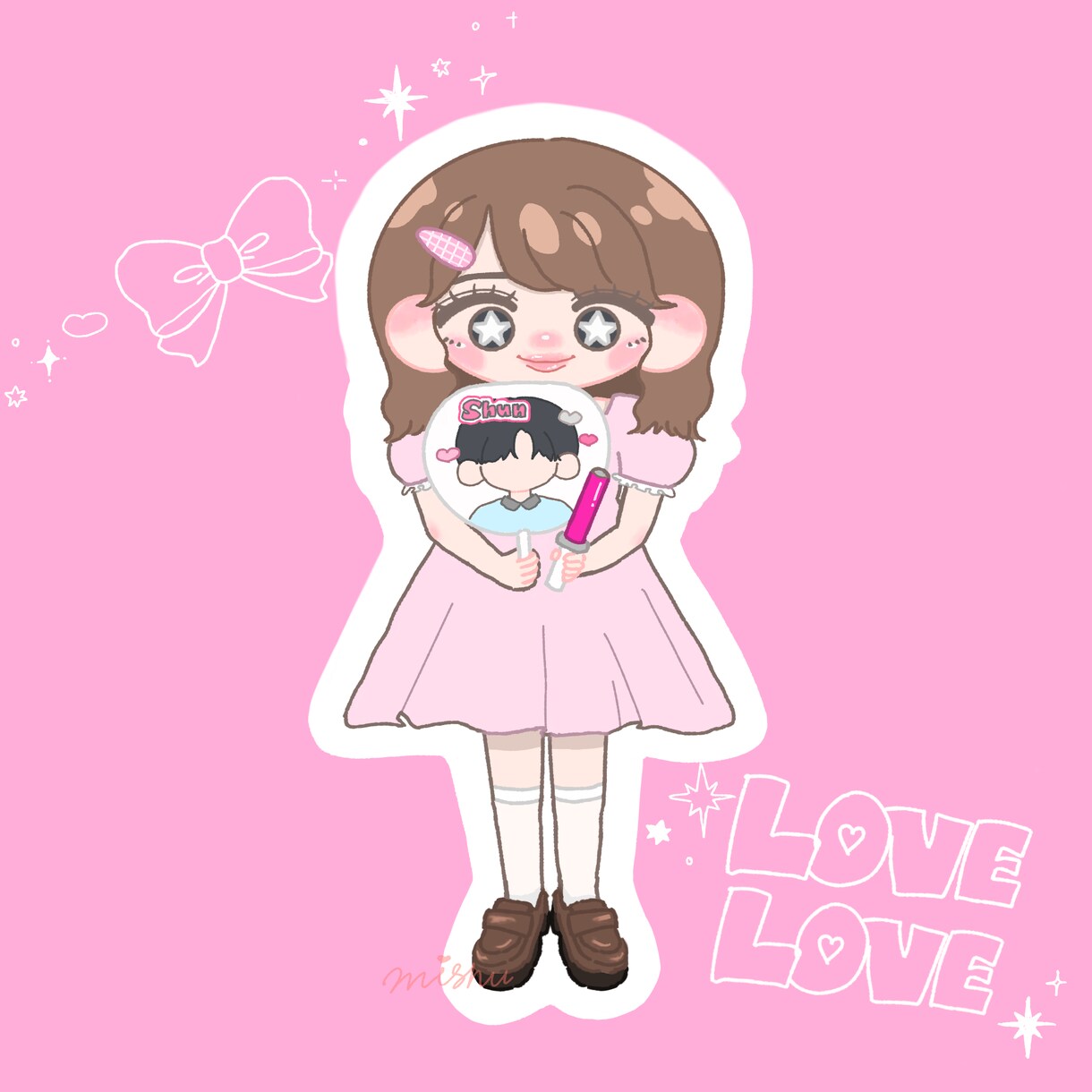 かわいいデフォルメイラストお描きします SNSアイコン、記念イラストなど イメージ4