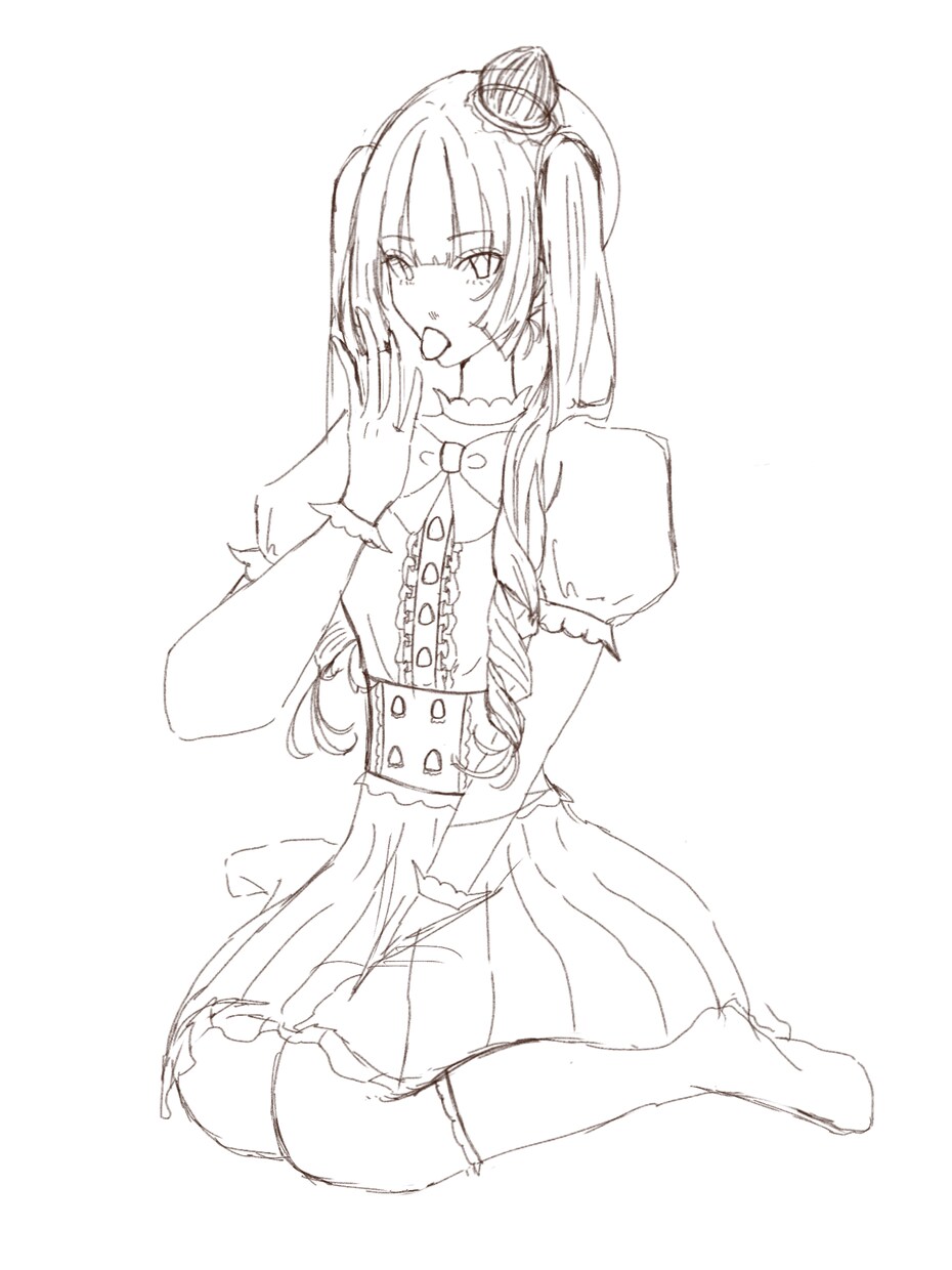 立ち絵や人物イラストを制作します 女性でロリータ系の服が特に得意です男性も可能です イメージ4
