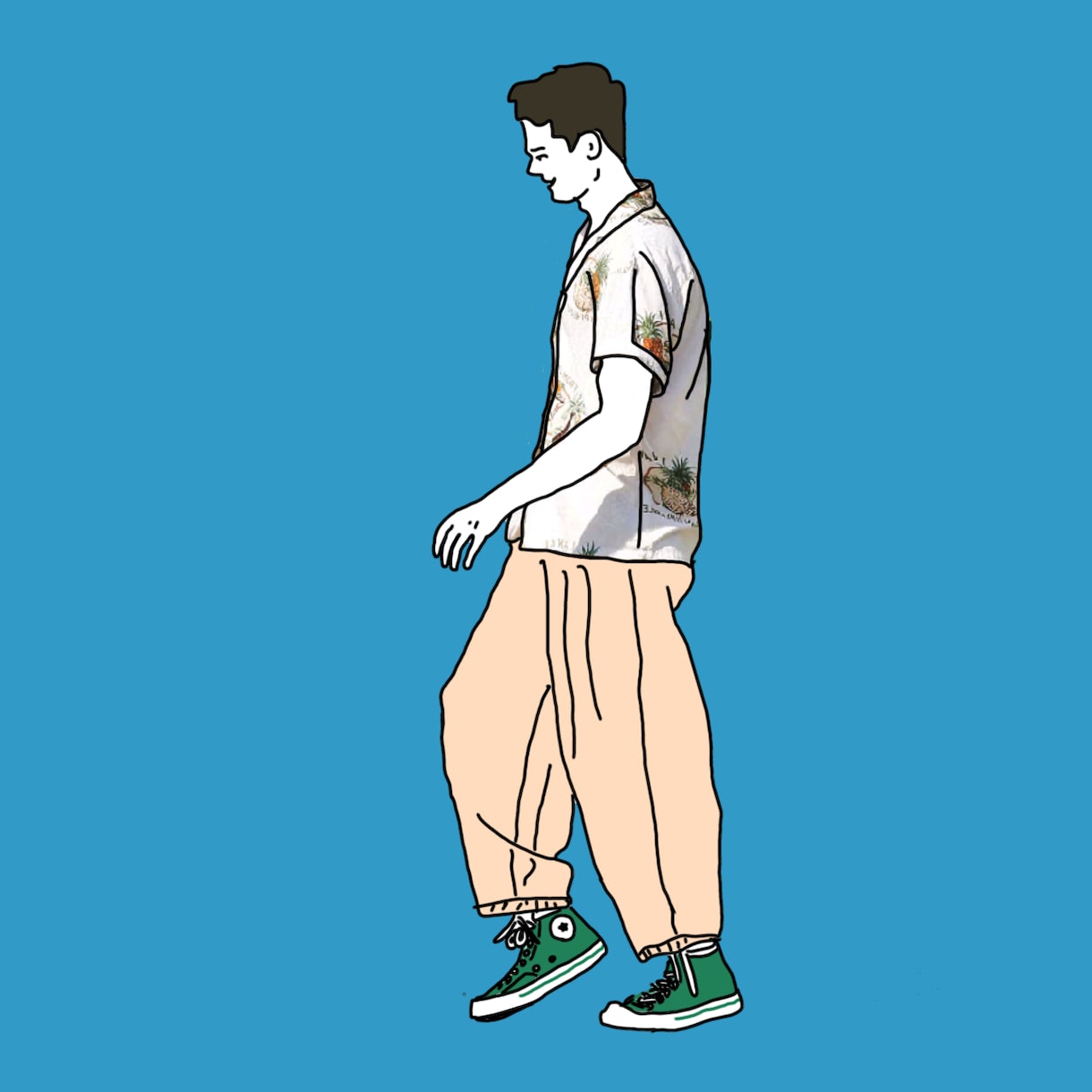 写真（人物・ファッション）をイラストに描きます お気に入りの写真をおしゃれなイラストにします！ イメージ2