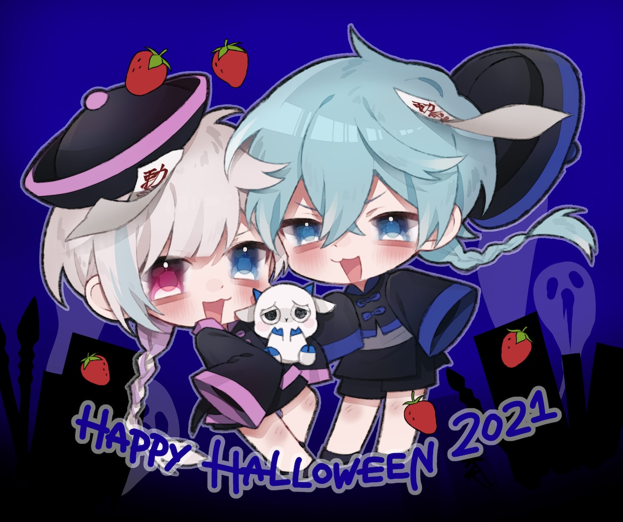 デフォルメキャラ描きます 可愛いちびキャラ任せて下さい！アイコン用～夢絵、グッズ用 イメージ4