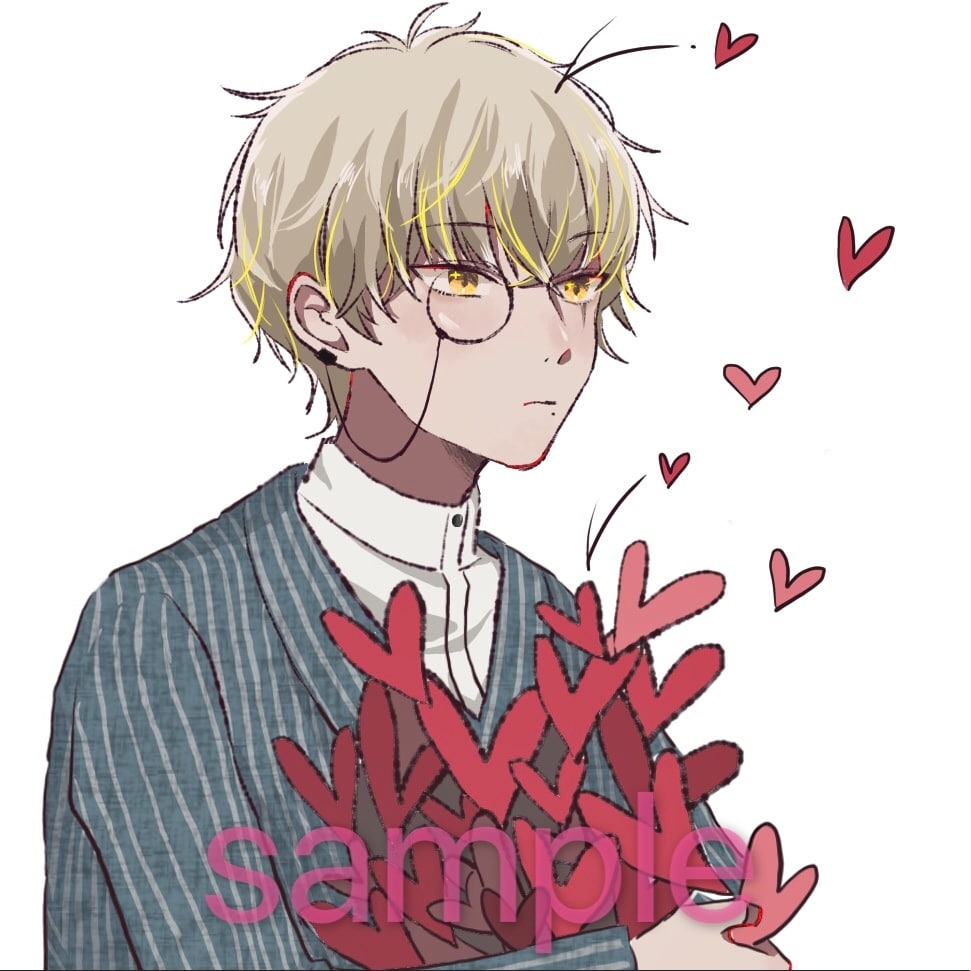 SNS用のアイコン・イラストをお描きいたします かっこいい・かわいいアイコン一枚一枚気持ち込めて作成します イメージ5
